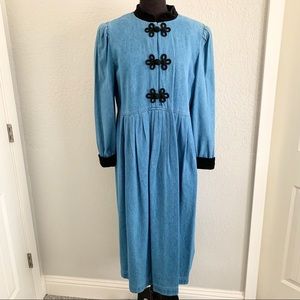 Vintage JESSICA HOWARD denim dress size 14